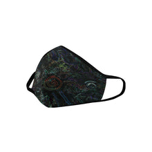 Load image into Gallery viewer, Graffiti Abstract Glowing Mouth Mask in One Piece (2 Filters Included) (Model M02)