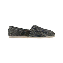Load image into Gallery viewer, Marbled Abstract Glowing Unisex Classic Canvas Slip-On (Model 1206)
