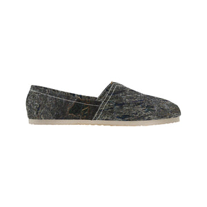 Marbled Abstract Glowing Unisex Classic Canvas Slip-On (Model 1206)
