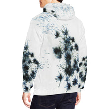 Load image into Gallery viewer, Fireworks Flower Negative All Over Print Hoodie for Men/Large Size (USA Size) (Model H13)