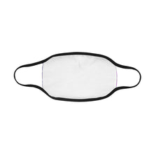 Load image into Gallery viewer, Graffiti Abstract Purple Mouth Mask in One Piece (2 Filters Included) (Model M02)