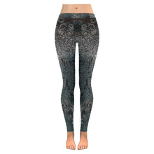 Load image into Gallery viewer, Patches of Moss Glowing Low Rise Leggings (Invisible Stitch) (Model L05)