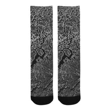 Load image into Gallery viewer, Crackle Multitone Glowing Trouser Socks (For Men)