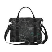 Load image into Gallery viewer, Painted Skulls Glowing Large Capacity Duffle Bag (Model 1715)