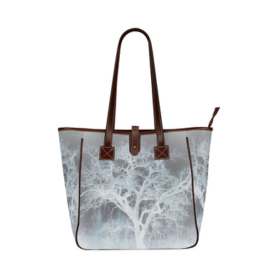 Spooky Tree Negative Classic Tote Bag (Model 1644)