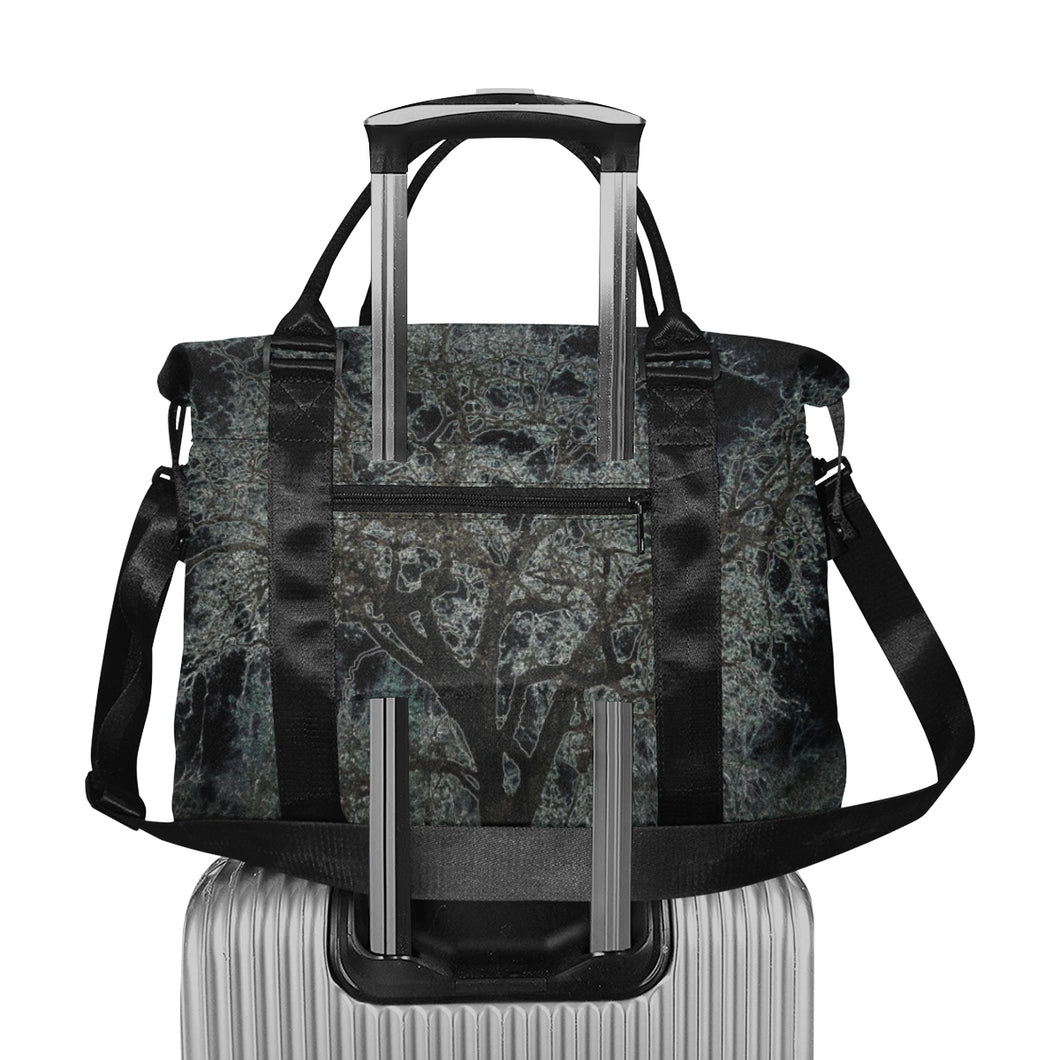 Spooky Tree Glowing Large Capacity Duffle Bag (Model 1715)