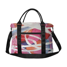 Load image into Gallery viewer, Abstract Circles Large Capacity Duffle Bag (Model 1715)