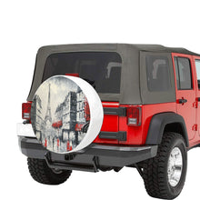 Load image into Gallery viewer, Paris Eiffel Tower 32 Inch Spare Tire Cover