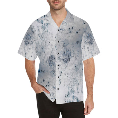Fireworks Negative Hawaiian Shirt (Model T58)
