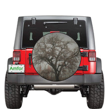 Load image into Gallery viewer, Spooky Tree 34 Inch Spare Tire Cover