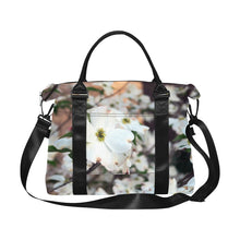 Load image into Gallery viewer, Arkansas Dogwood Flower Large Capacity Duffle Bag (Model 1715)