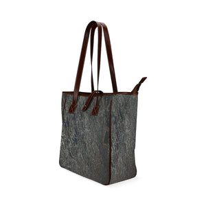 Marbled Abstract Glowing Classic Tote Bag (Model 1644)