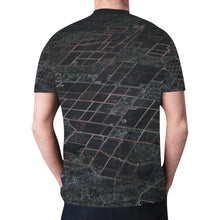 Load image into Gallery viewer, Patchwork Aerial Glowing New All Over Print T-shirt for Men (Model T45)