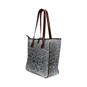 Crackle Negative Classic Tote Bag (Model 1644)