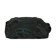 Load image into Gallery viewer, Abstract Circles Glowing Large Capacity Duffle Bag (Model 1715)