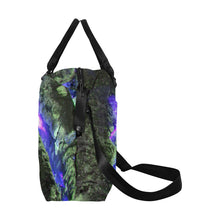 Load image into Gallery viewer, Molten Flames Purple Large Capacity Duffle Bag (Model 1715)