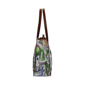 Complex Graffiti Classic Tote Bag (Model 1644)