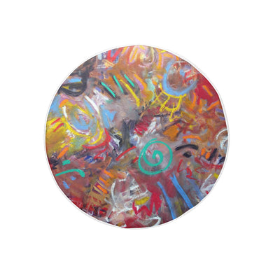 Graffiti Abstract 30 Inch Spare Tire Cover