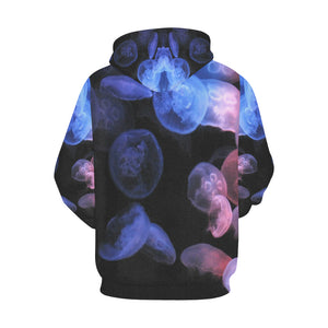 Jellyfish All Over Print Hoodie (for Women)