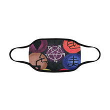 Load image into Gallery viewer, Dante&#39;s Inferno Mouth Mask in One Piece (2 Filters Included) (Model M02)