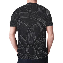Load image into Gallery viewer, Stained Glass Glowing New All Over Print T-shirt for Men (Model T45)
