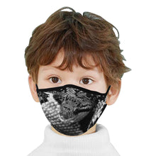 Load image into Gallery viewer, Coiled Snake Mouth Mask (Pack of 3)