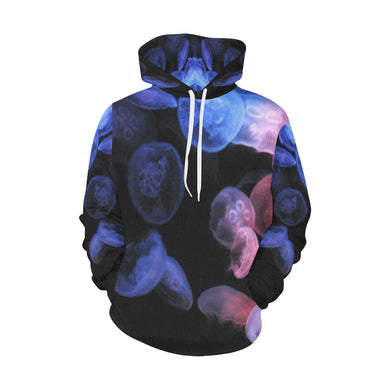 Jellyfish All Over Print Hoodie (for Women)