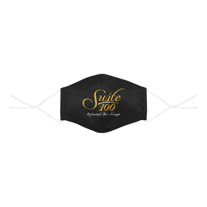 suite100black 3D Mouth Mask with Drawstring (30 Filters Included) (Model M04) (Non-medical Products)