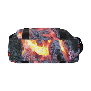 Molten Flames Large Capacity Duffle Bag (Model 1715)