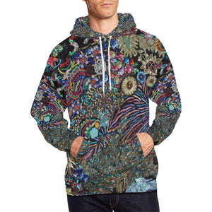 I Spy Paisley All Over Print Hoodie for Men/Large Size (USA Size) (Model H13)