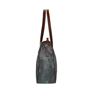 Patches of Moss Glowing Classic Tote Bag (Model 1644)