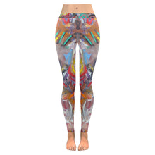Load image into Gallery viewer, Graffiti Abstract Low Rise Leggings (Invisible Stitch) (Model L05)