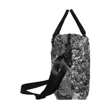 Load image into Gallery viewer, Paisley Matters Black and White Large Capacity Duffle Bag (Model 1715)