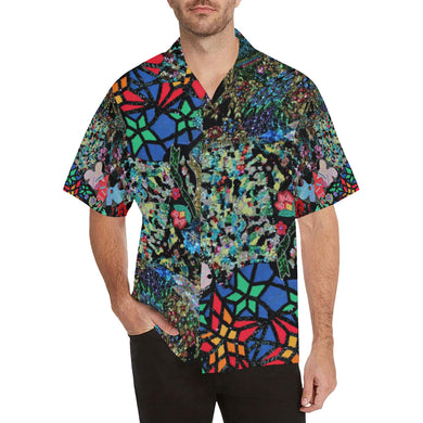 Holiday Paisley Hawaiian Shirt (Model T58)