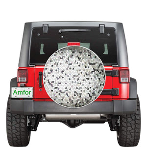 Crackle Mosaic 32 Inch Spare Tire Cover