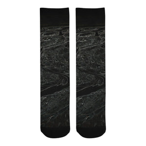 Aerial Flowing Glowing Trouser Socks (For Men)
