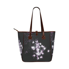 Load image into Gallery viewer, Fireworks Flowers Purple Classic Tote Bag (Model 1644)