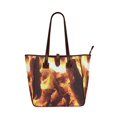 Sea of Flames Classic Tote Bag (Model 1644)