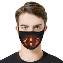 Load image into Gallery viewer, Eye of Pumpkin Mouth Mask in One Piece (Model M02)