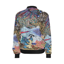 Load image into Gallery viewer, Pleasantly Paisley All Over Print Bomber Jacket for Women (Model H36)