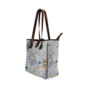 Fun and Fancy Paisley Negative Classic Tote Bag (Model 1644)