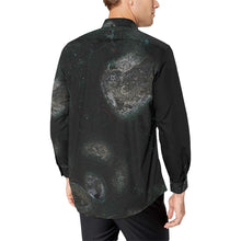 Load image into Gallery viewer, Puddle of Love Glowing Men&#39;s All Over Print Casual Dress Shirt (Model T61)