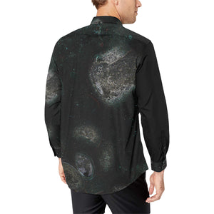 Puddle of Love Glowing Men's All Over Print Casual Dress Shirt (Model T61)