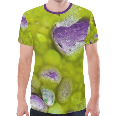 Puddle of Love Yellow New All Over Print T-shirt for Men (Model T45)