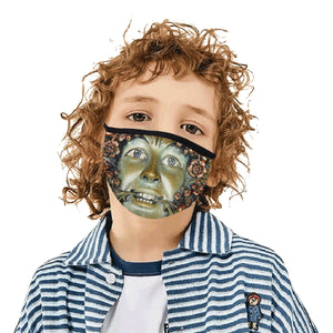 Botanical Statue Mouth Mask in One Piece (Model M02)