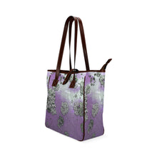 Load image into Gallery viewer, Patches of Moss Purple Classic Tote Bag (Model 1644)