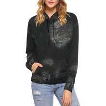 Load image into Gallery viewer, Puddle of Love Glowing All Over Print Hoodie for Women (USA Size) (Model H13)