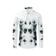 Load image into Gallery viewer, Fireworks Flower Negative Men&#39;s All Over Print Casual Dress Shirt (Model T61)