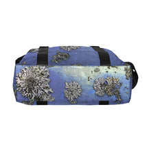 Load image into Gallery viewer, Patches of Moss Blue Large Capacity Duffle Bag (Model 1715)