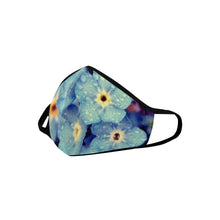 Load image into Gallery viewer, Forget Me Not Flower Mouth Mask (Pack of 3)